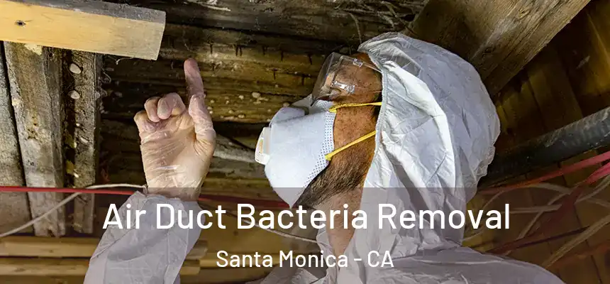 Air Duct Bacteria Removal Santa Monica - CA